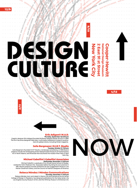 Affiche Design Culture Now