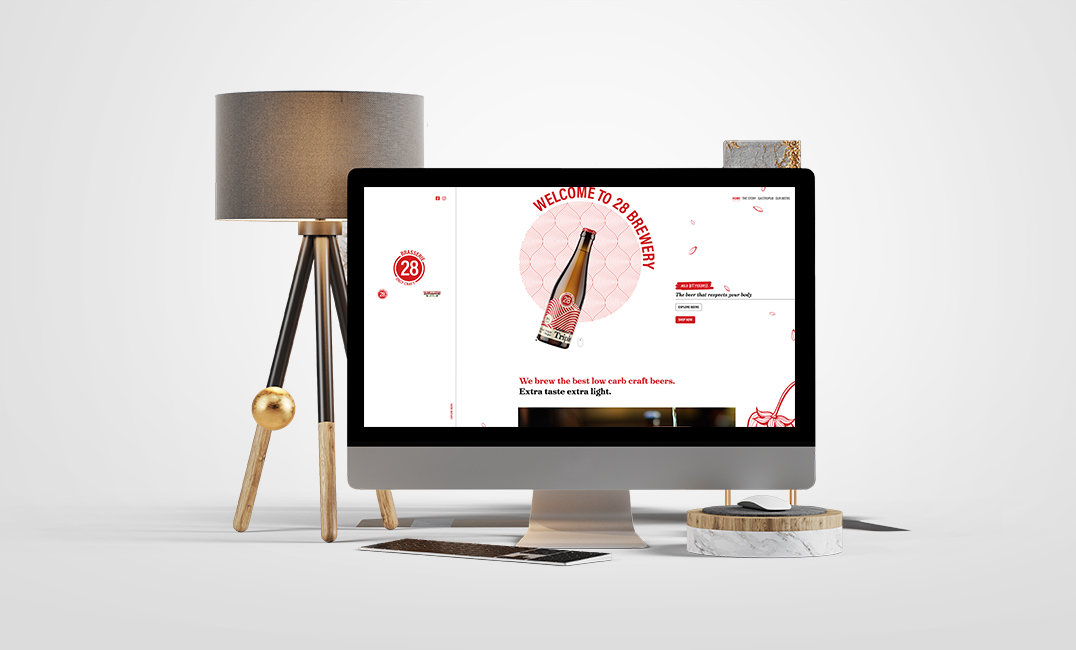 Site web Brasserie 28