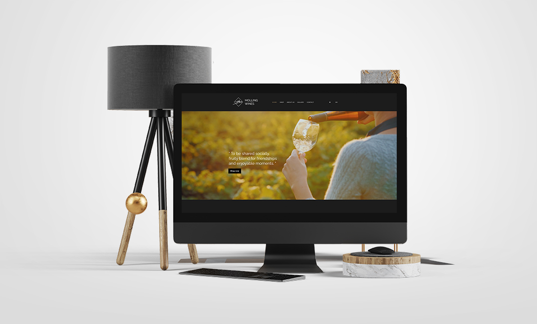 Site web Molling Wines
