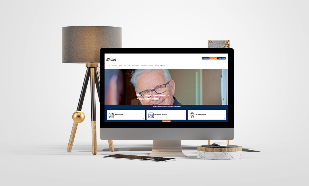 Site web Stëftung Hëllef Doheem